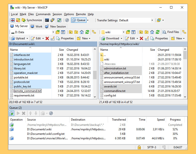 winscp ssh client for mac equivalent