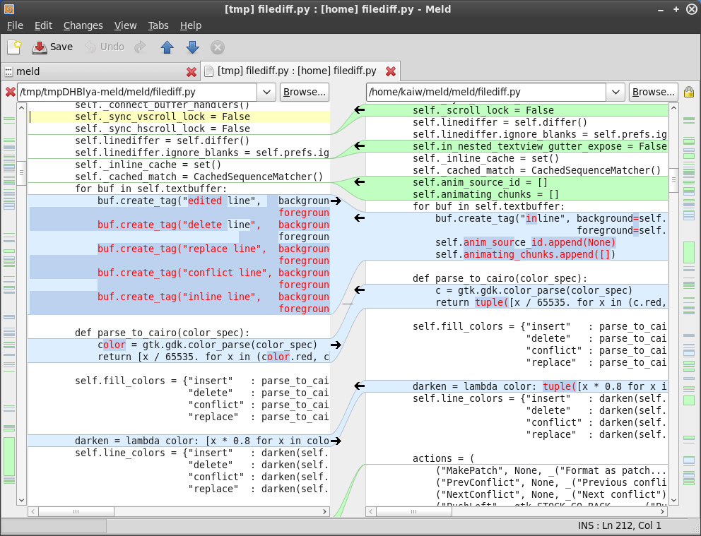 free file compare and merge tool