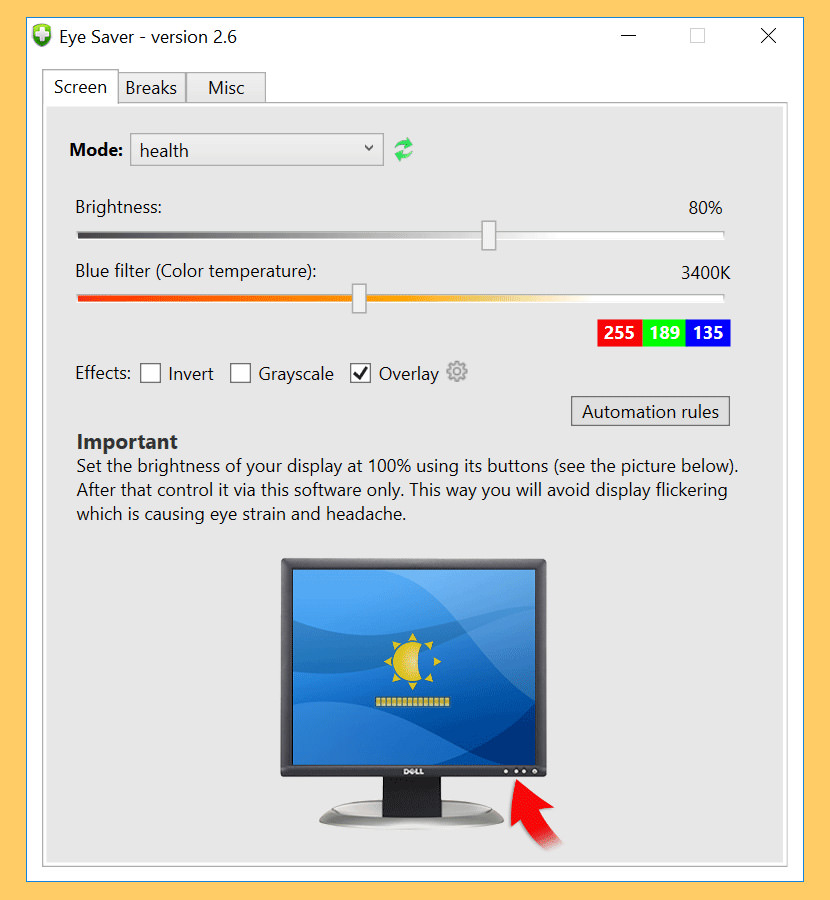 laptop screen filter for eyes