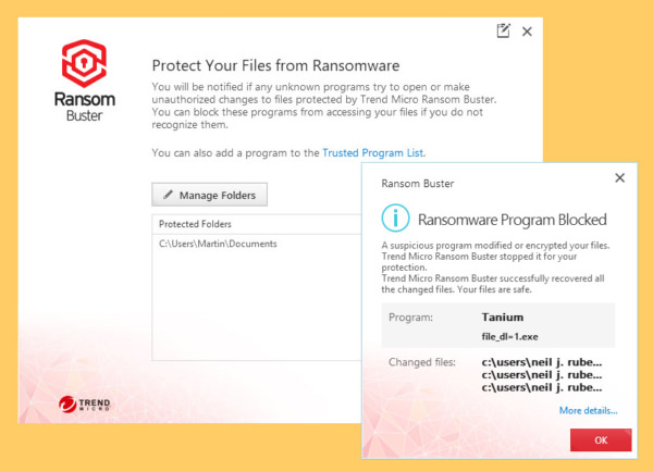 Trend Micro Ransom Note 6 Free Anti-Ransomware Tools - Stop, Block, & Prevent Files Encryption