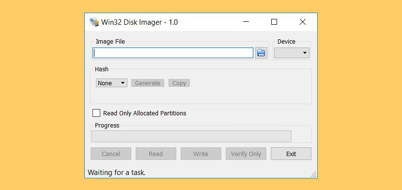 Win32 Disk Imager