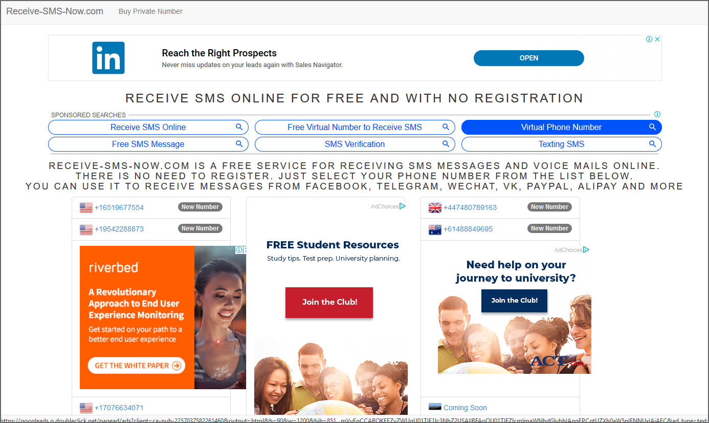 8 Websites To Receive Free SMS Via Virtual Numbers For ...