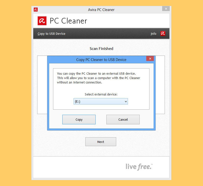 avast! virus cleaner para pen drive