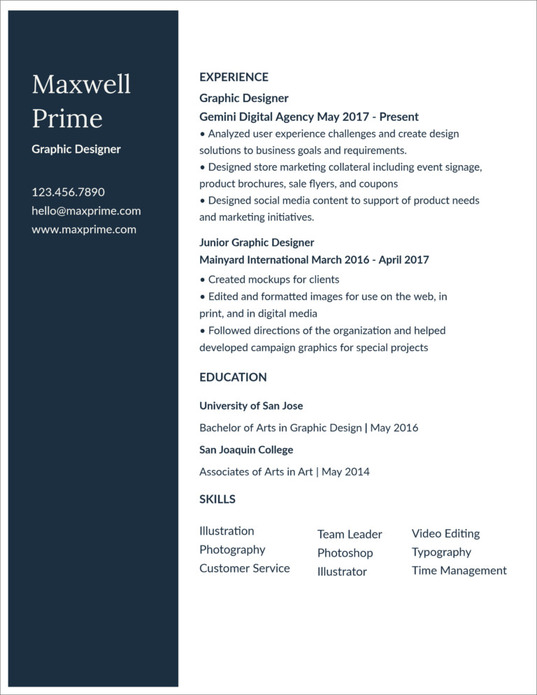 free it resume templates word download