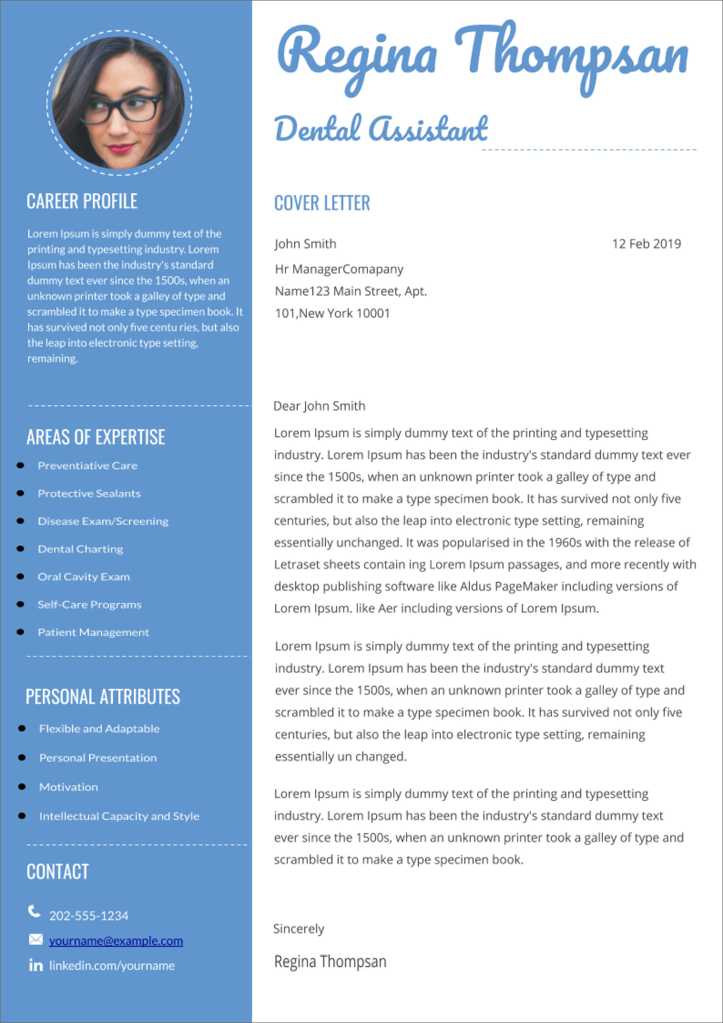 cover letter and resume template google docs