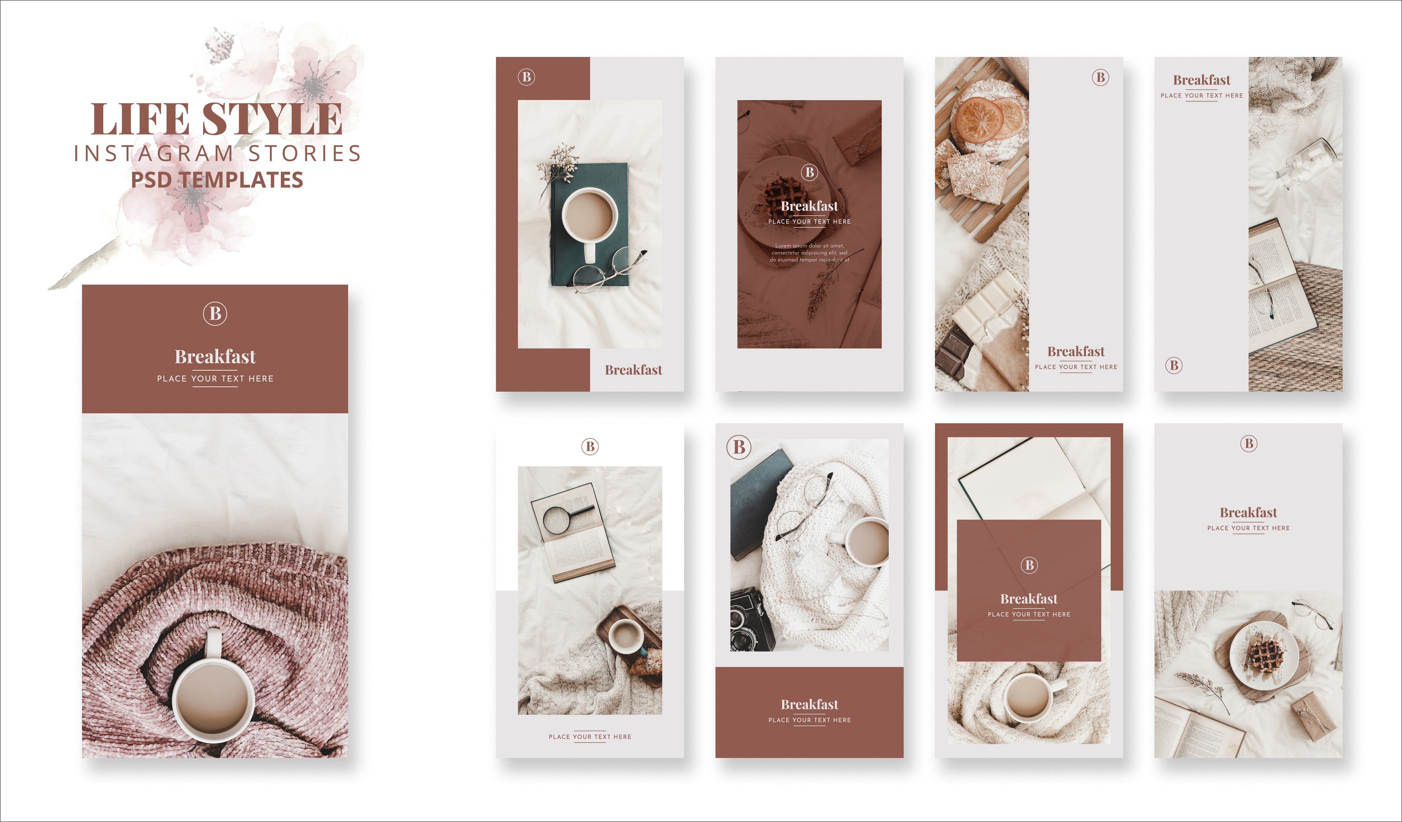 Download 32 Free Instagram Stories Template Beautiful And Engaging PSD Mockup Templates