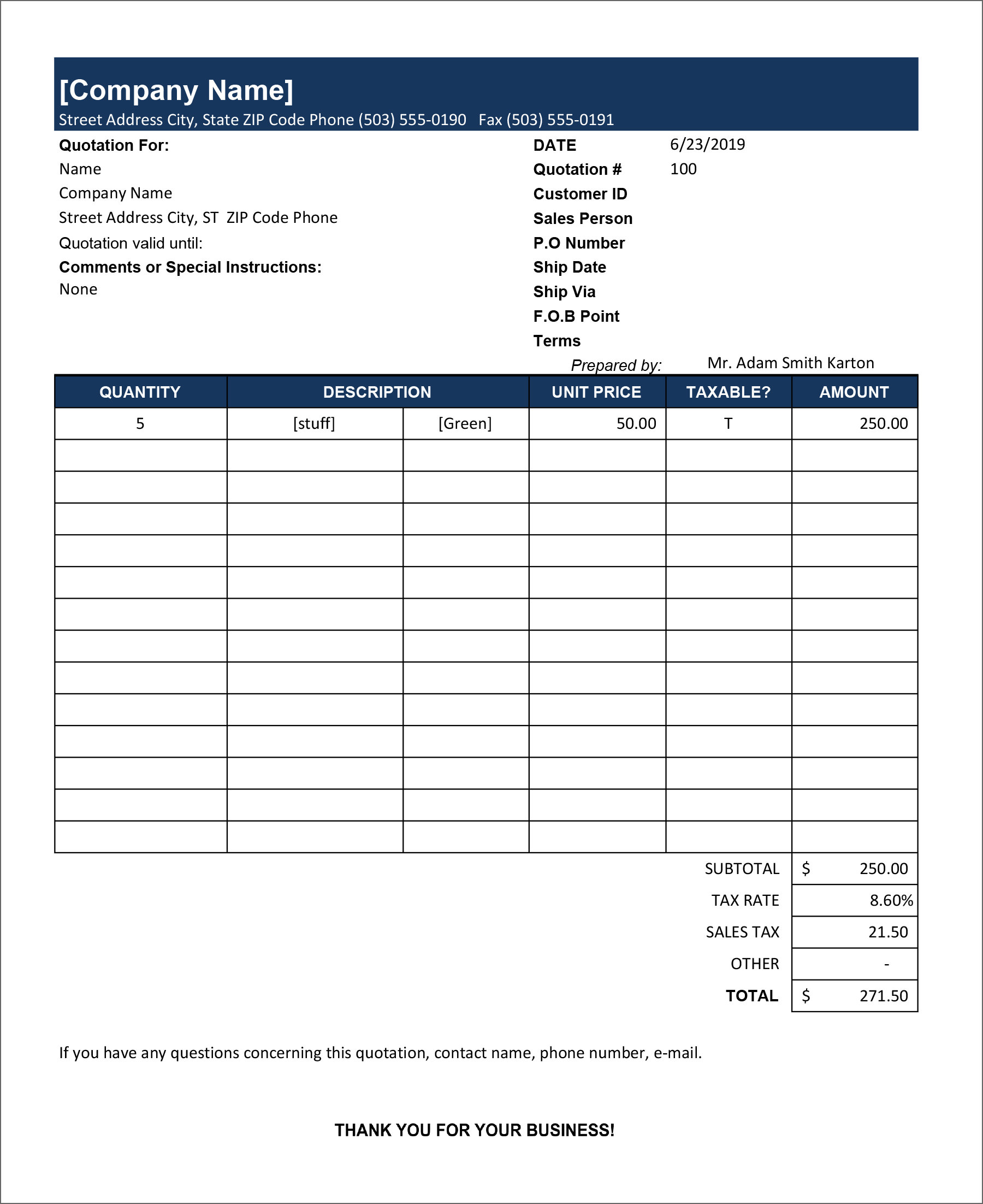 microsoft-excel-quote-template-database