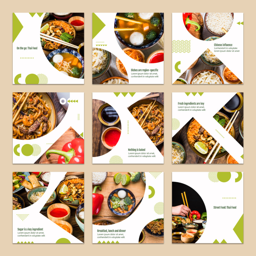 Food Concept Instagram Template