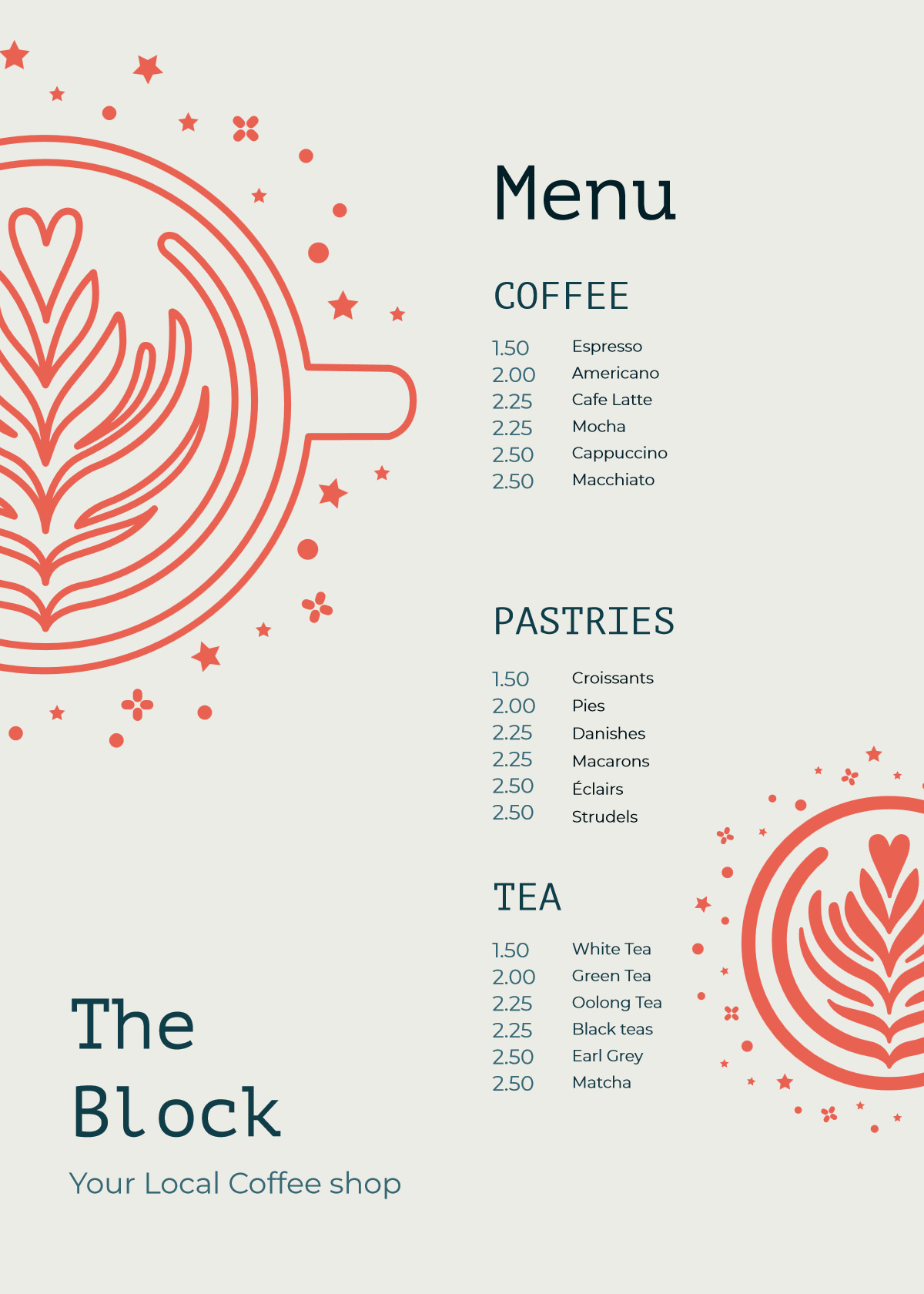 22 Free Simple Menu Templates For Restaurants, Cafes, And Parties Pertaining To Free Cafe Menu Templates For Word