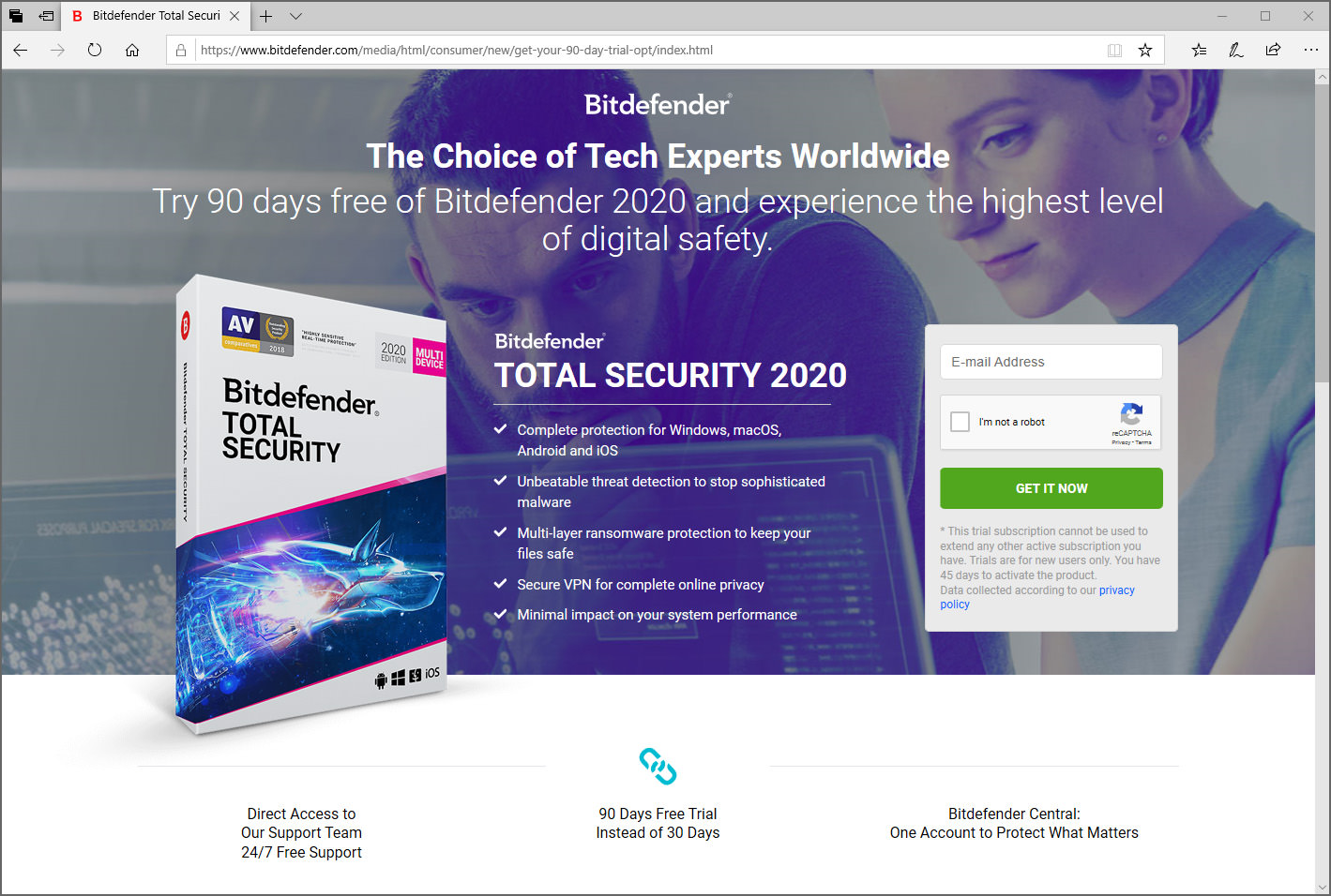 bitdefender total security 2021 trial