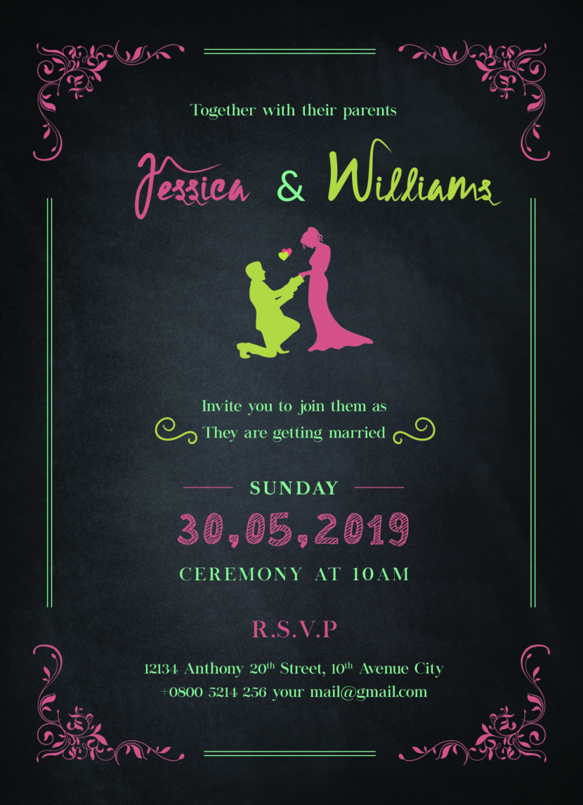 Free Printable Bridal Shower Invitation Template Printable And Editable PSD