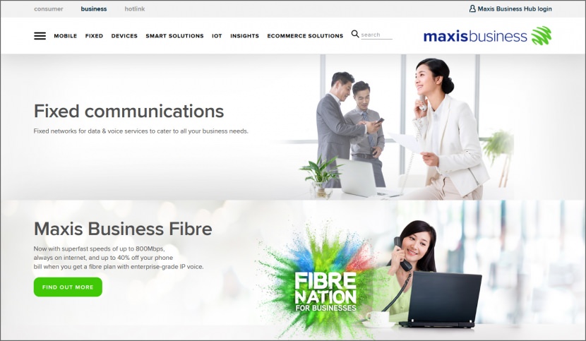 Maxis ONEBusiness Fibre