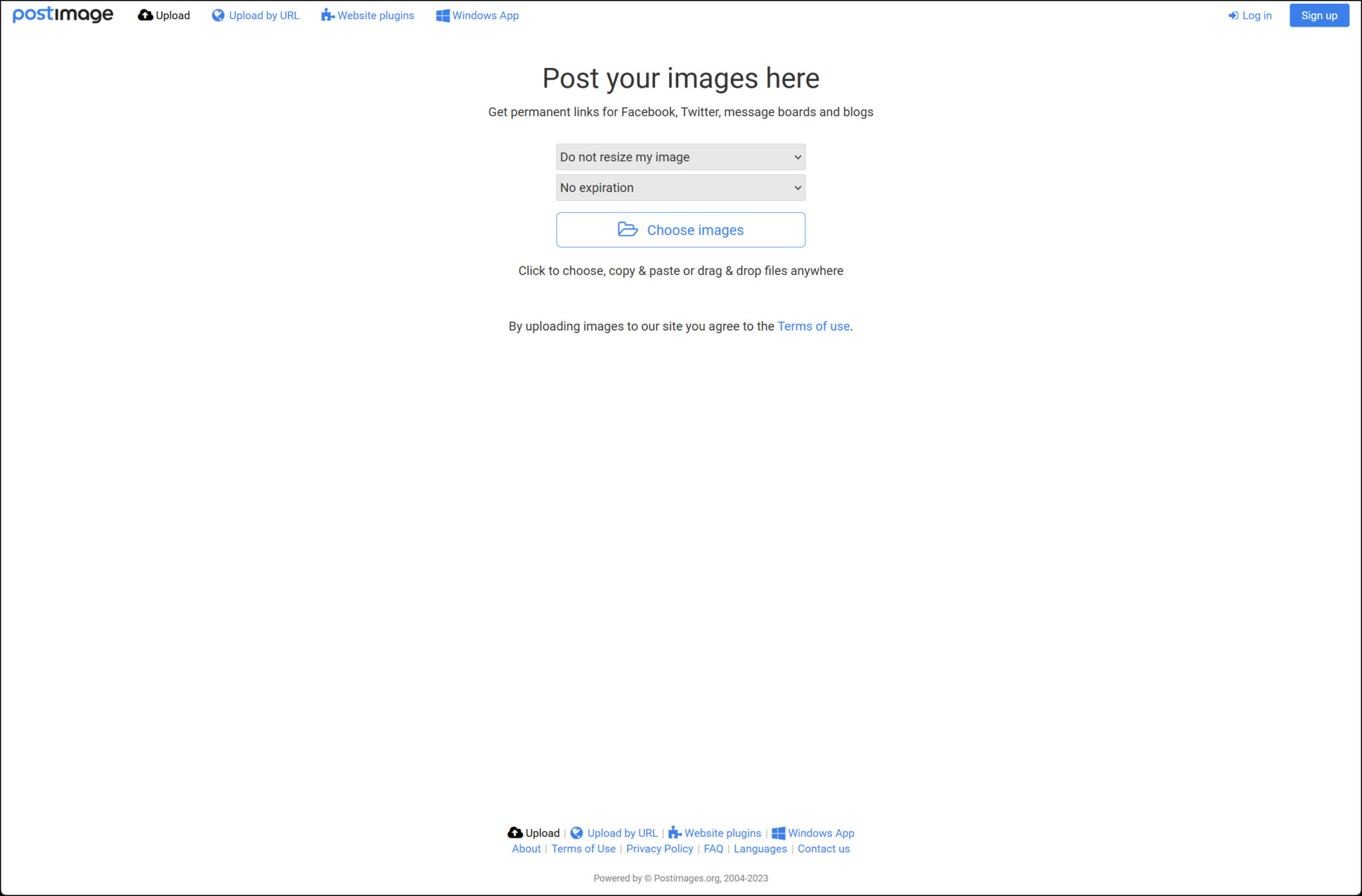 Postimage Download 18 Free Image Hosting Websites - Upload & Share Photos