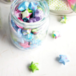 FREE Printable A4 Lucky Star Origami Strips