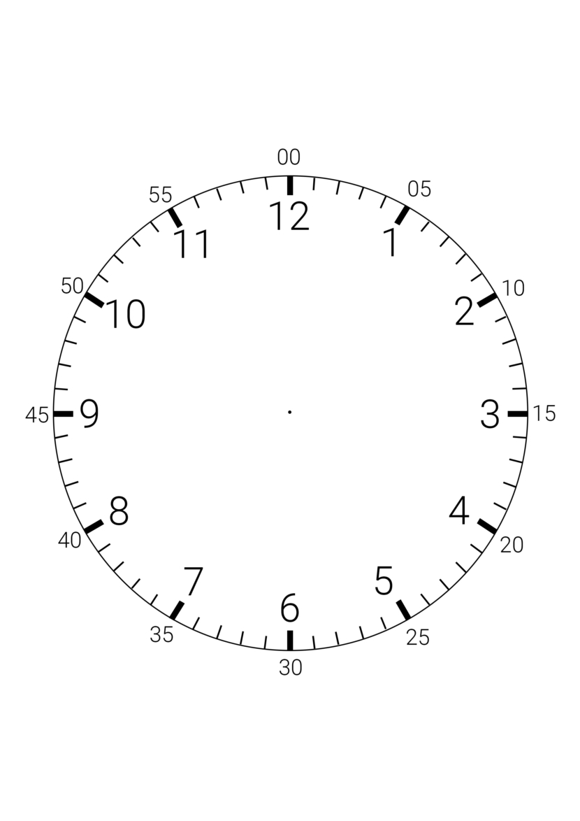 Printable Clock Worksheets