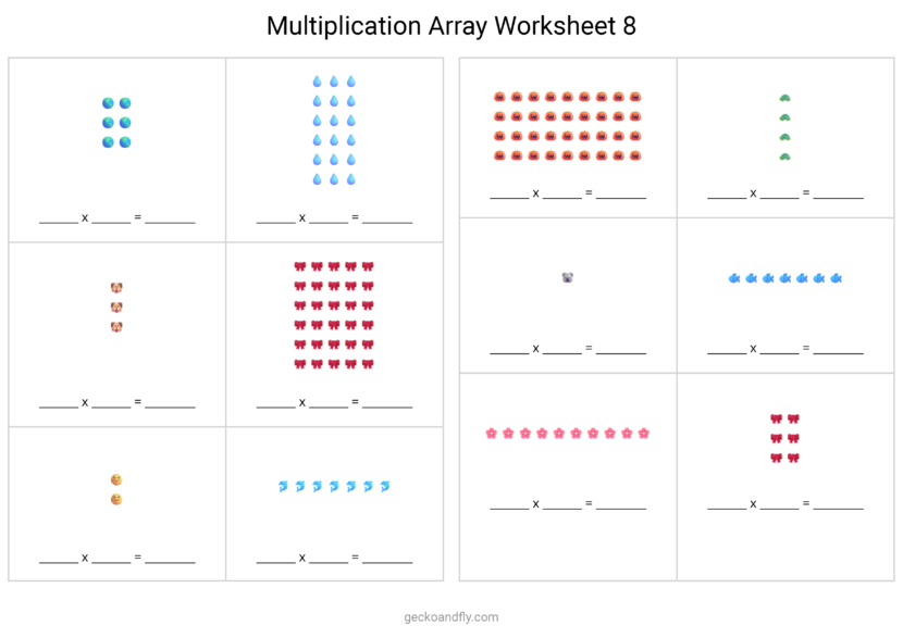 Printable Multiplication Worksheet