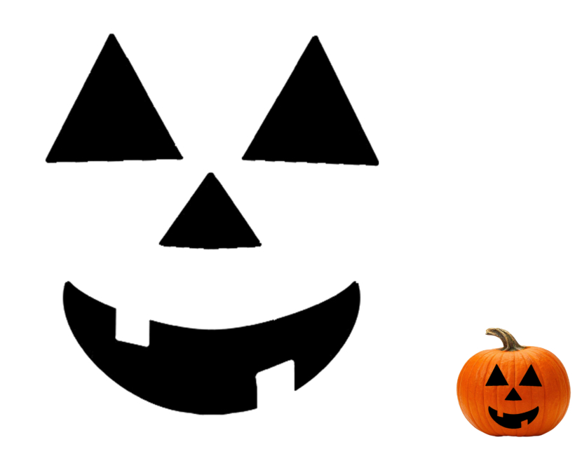 Free printable pumpkin carving pattern