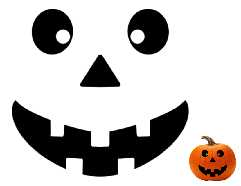 Free printable pumpkin carving pattern