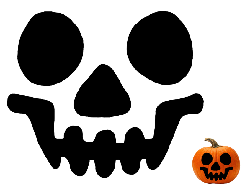 Free printable pumpkin carving pattern