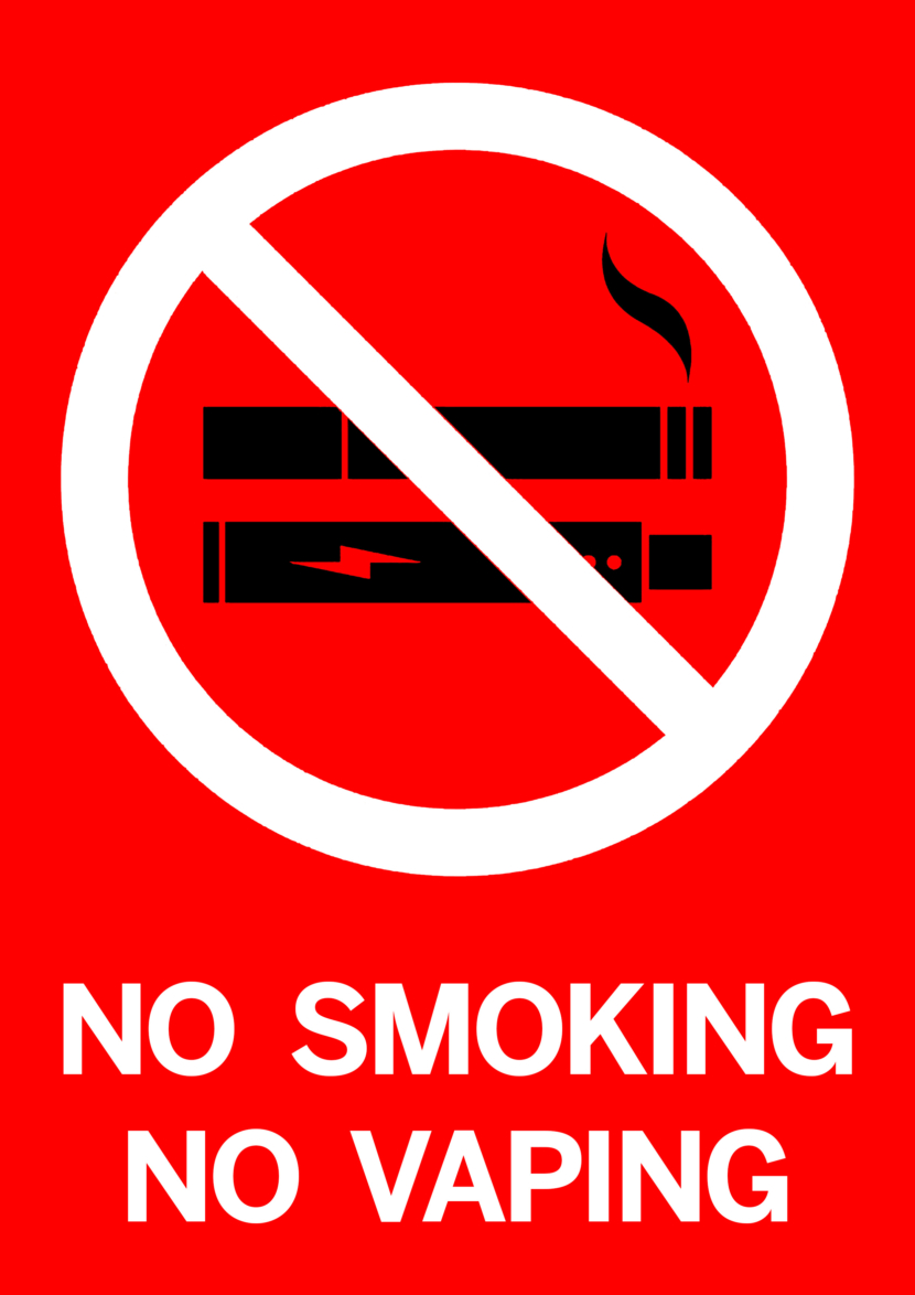 No Smoking No Vaping Allowed Free Printable Signs